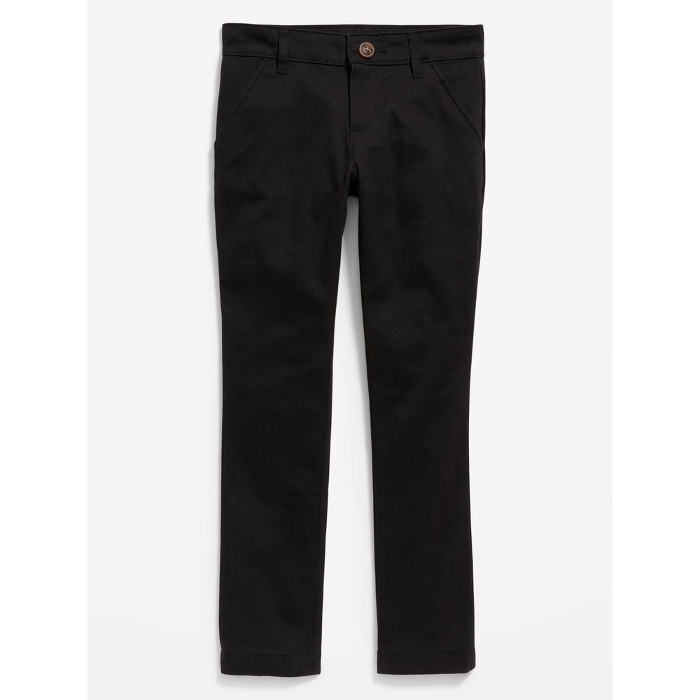 Old Navy Girl's Skinny School Uniform Pants #877990 - Black Jack - Size 18